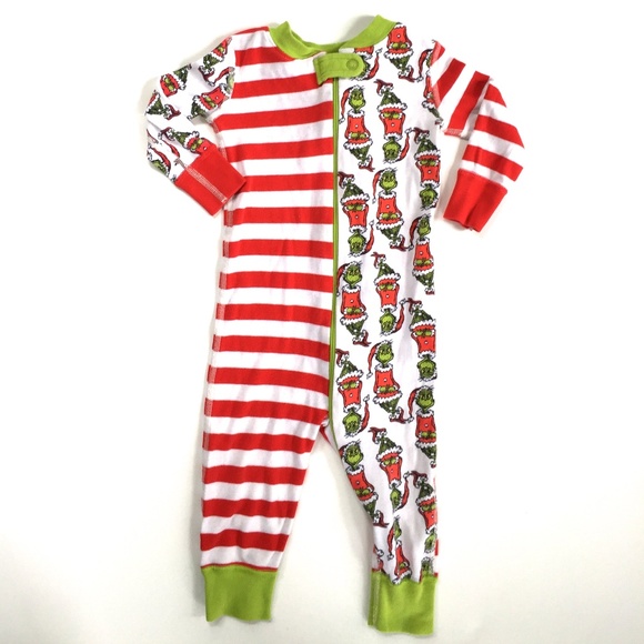 Hanna Andersson Other - Hanna Andersson Dr. Seuss Grinch PJs 12-18 Months